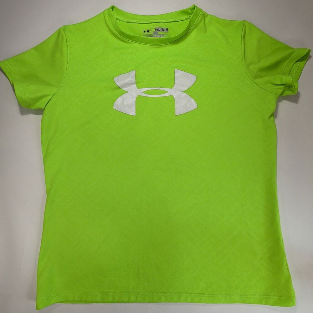 Under Armour Girls Loose Heatgear Tee Size Youth Medium